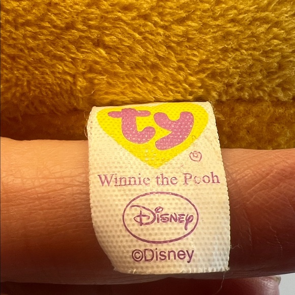 Disney TY Beanie Ballz Winnie the Pooh 8” Round Plush Toy - Picture 2 of 11